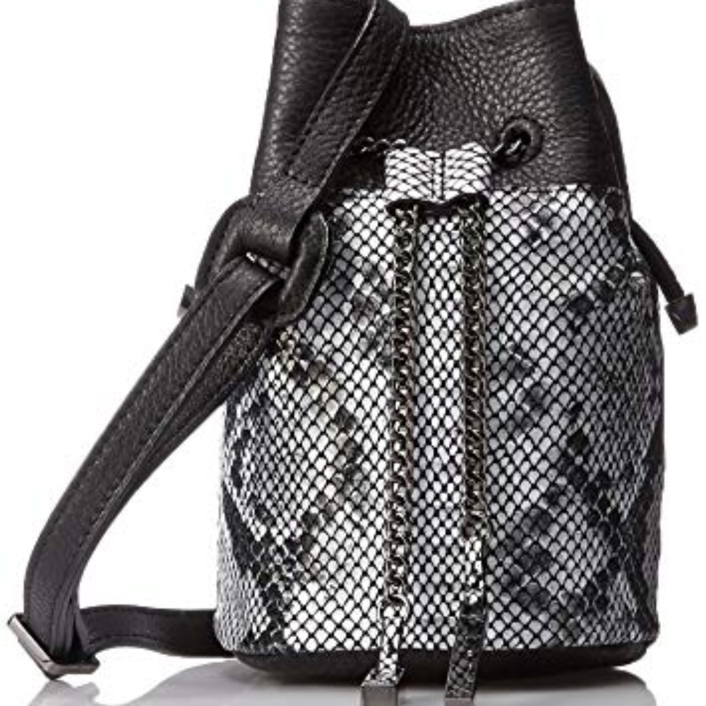 Halston Heritage Mini Bucket Handbag